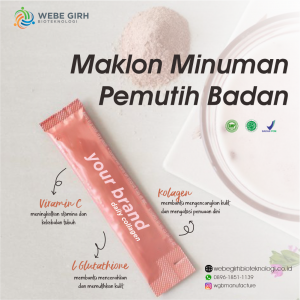 maklon minuman pemutih