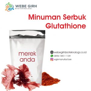 maklon minuman serbuk glutathione