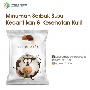 maklon minuman serbuk susu kecantikan