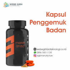 maklon kapsul herbal penggemuk badan