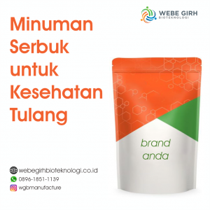 maklon minuman serbuk kesehatan tulang