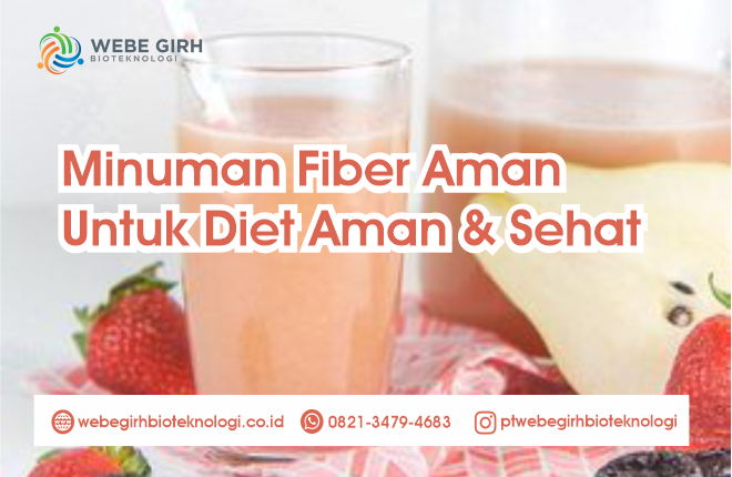 Minuman Fiber Aman Untuk Diet Aman & Sehat