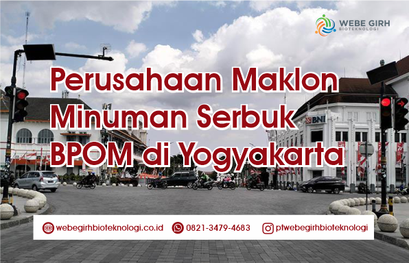 Perusahaan Maklon Minuman Serbuk BPOM di Yogyakarta