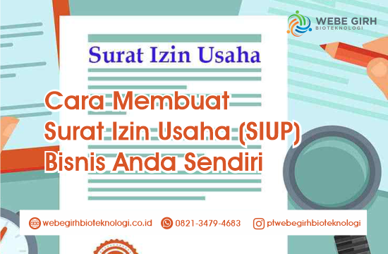 Cara Membuat Surat Izin Usaha (SIUP) Bisnis Anda Sendiri