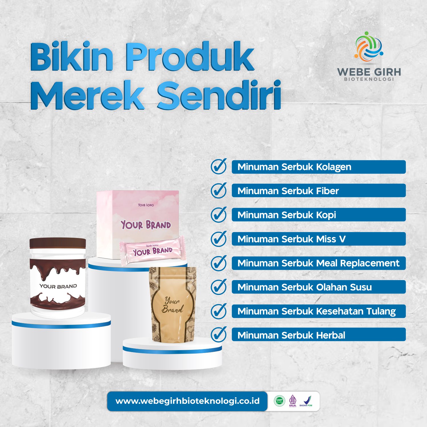 Form Pendaftaran Produk BPOM (Badan Pengawas Obat & Makanan)