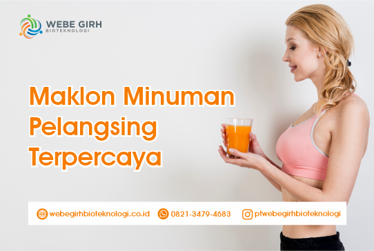 Maklon Minuman Pelangsing Terpercaya