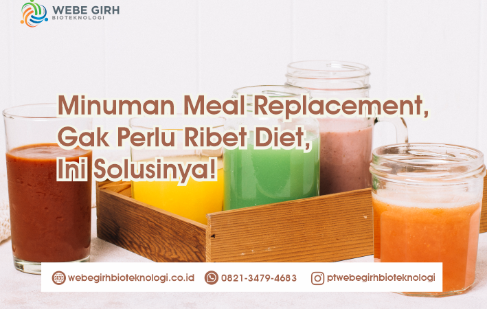 Minuman Serbuk Meal Replacement, Gak Perlu Ribet Diet, Ini Solusinya!