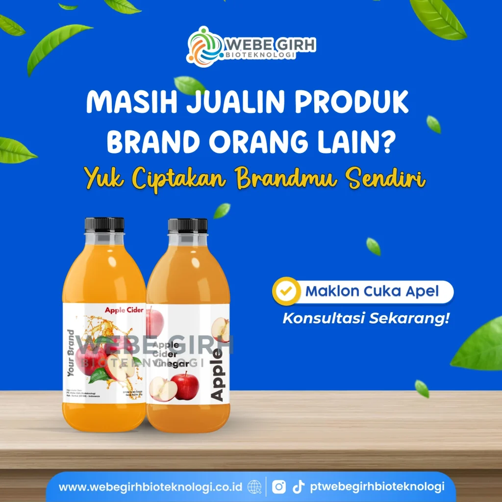 Maklon Cuka Apel
